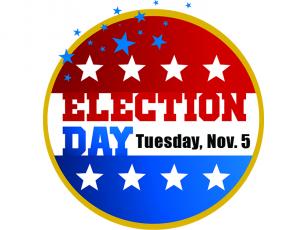 Election day is Nov. 5