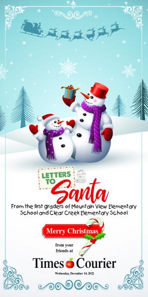 Letters to Santa 2022 and Christmas Greetings