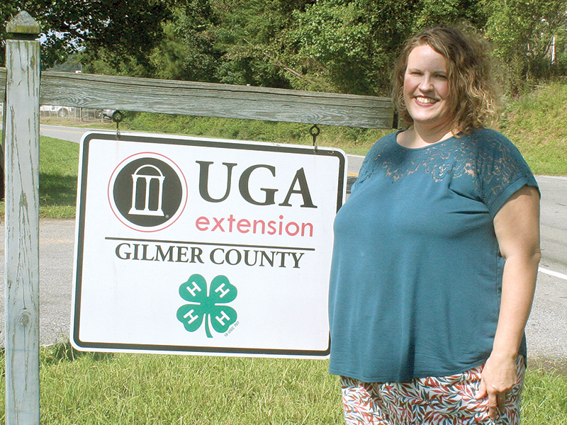 Nancy Adams, new Family and Consumer Sciences Agent for Gilmer County’s UGA Extension Office, arrives with a background in agriculture, teaching and helping with the 4-H program in Cherokee County. 