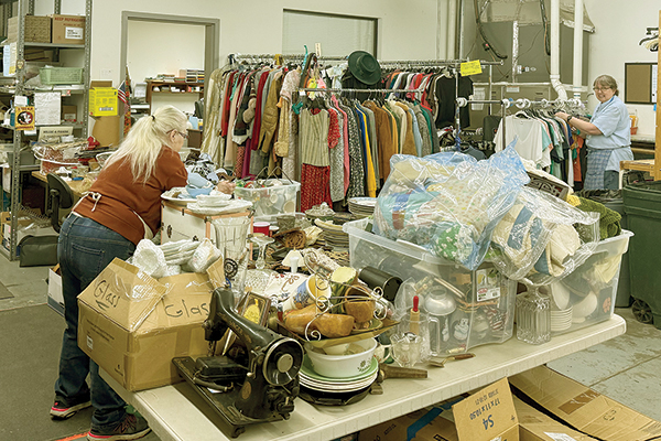 Sorting room