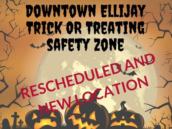 Trick or Treat Rescheduled