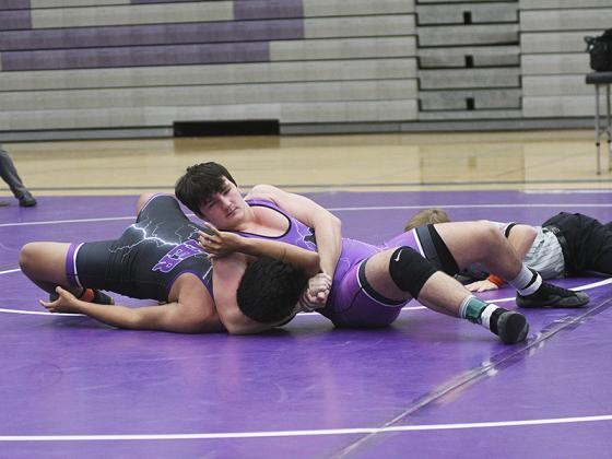 Bobcat Dylan Galloway posted an undefeated record last Saturday to help Gilmer win at dual tournament at Cherokee High School.