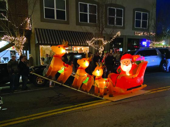 Scenes from Light Up Ellijay