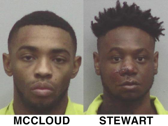 Tyreke Marquise McCloud, 21, and Kimmone Alexander Stewart, 22