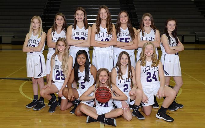 Clear Creek’s seventh-grade Lady Cats defeated Dawson County in the Mountain League basketball tournament before a semifinal loss to Pickens.