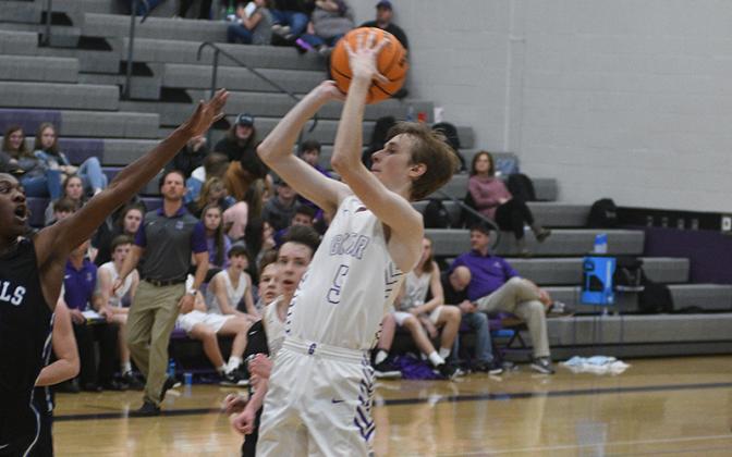 Gilmer junior Brady Sanford scored 20 points in the Bobcats’ 65-45 victory over Southeast Whitfield last Tuesday.