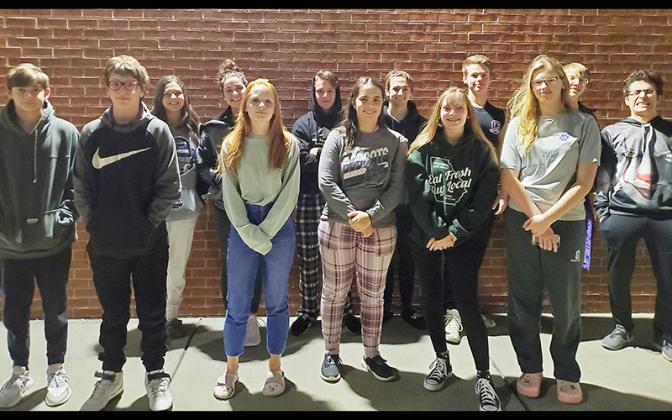Above are Gilmer High School Bobcat and Lady Cat swimmers following last Saturday’s Northwest Georgia Swim and Dive Championships.