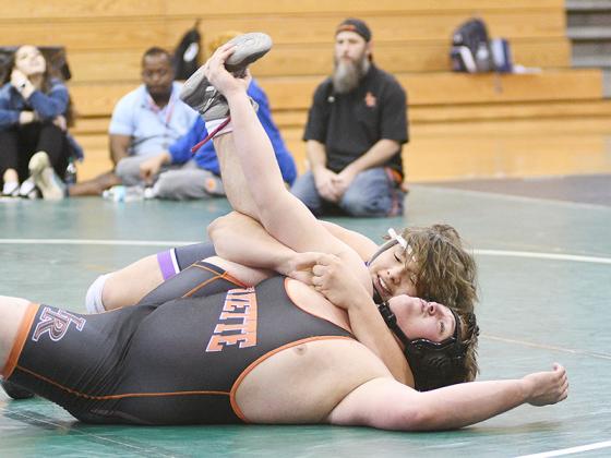 Heavyweight region champion Jacob Cruz