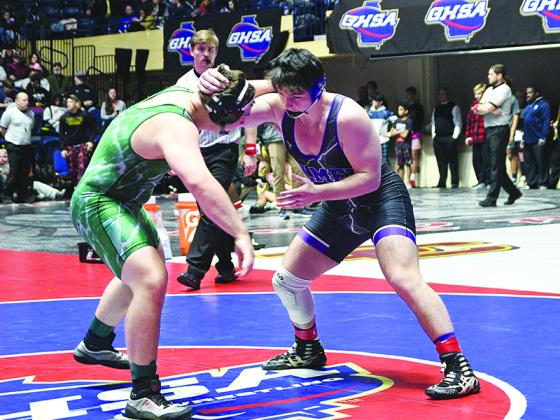 Dylan Galloway, fourth place 195-pounds