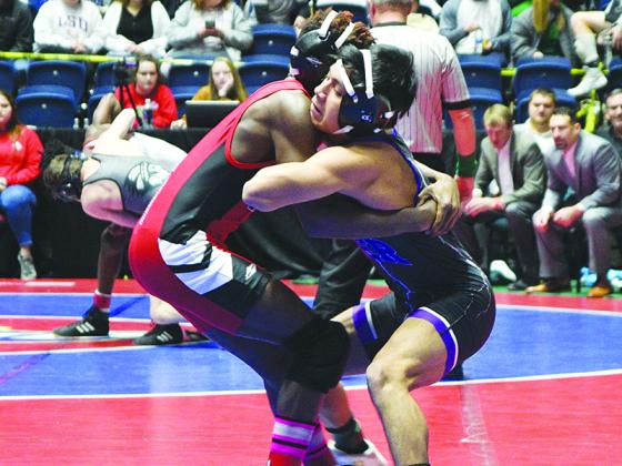 Gustavo Morales, fifth place 106 pounds