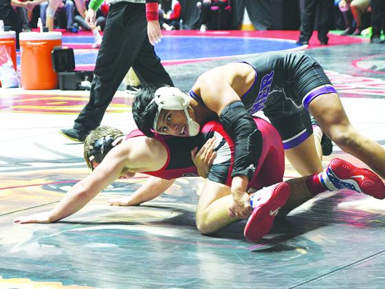 Brock Sumner, third place 132 pounds