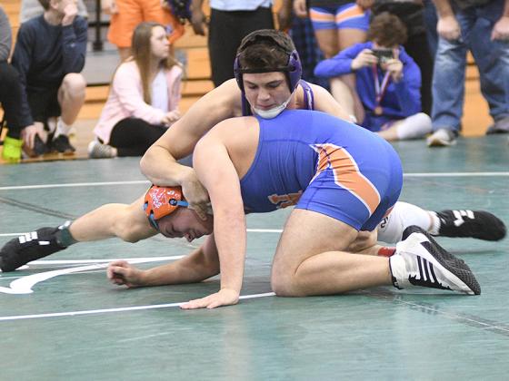 170-pound region champion Caleb Waddell
