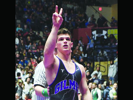 Caleb Waddell 170-pound state champion