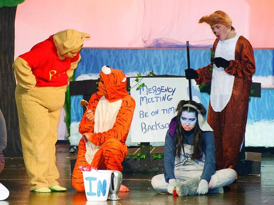 Pooh, Eeyore and Fox have trouble figuring what types of food Tigger will and will not eat.
