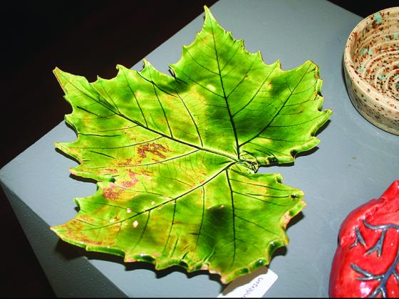 A sculpture by Gilmer High School senior Emma Henderson was chosen Best in Show.