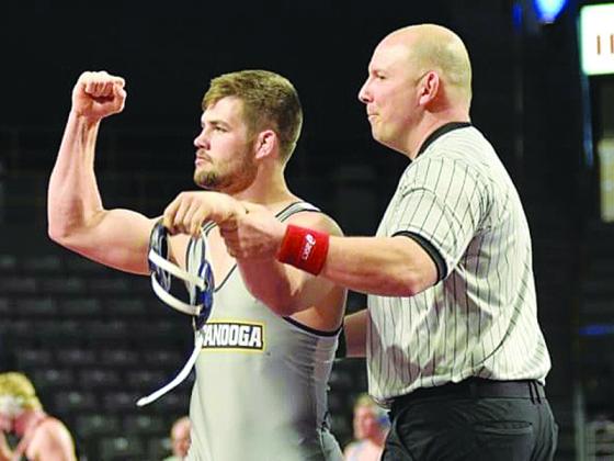 The University of Tennessee — Chattanooga’s Matthew Waddell turned in a runner-up finish at the Southern Conference Championships to qualify for next week’s NCAA Division I Championships in Minneapolis, Minn. Waddell is a 2017 Gilmer High School graduate. (Contributed photo by Pam Ruschell)