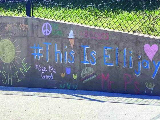 Artwork created for the Gilmer Chamber’s Chalk Ellijay campaign by Mr. P’s Take Out Food.