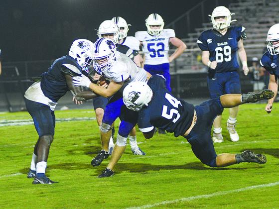 Gilmer rushed for 420 yards against East Jackson last Friday. Kobe Stonecipher led the way with 288.