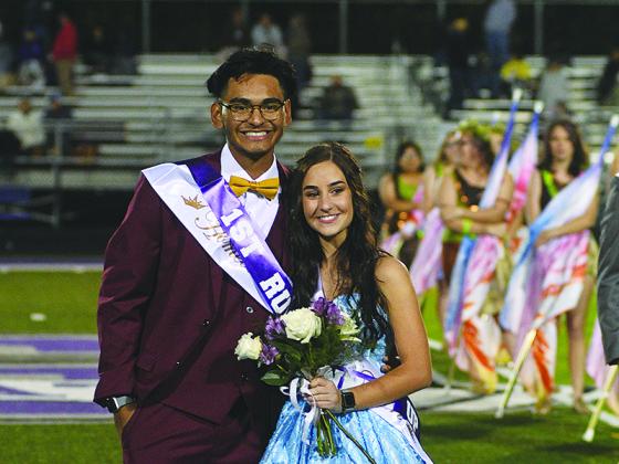 Homecoming court first runners-up were Raul Gonzalez and Hannah Walker.