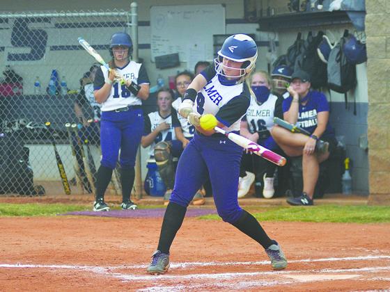 Gilmer HIgh School senior Makenzie Taylor had a hit, RBI and scored a run for the Lady Cats versus White County.