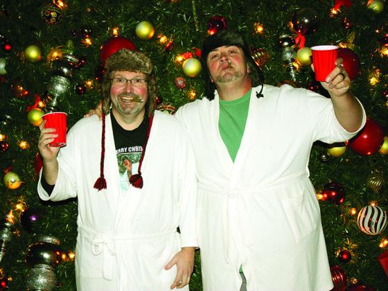 Alan Starks (left) and Ted Stanfield