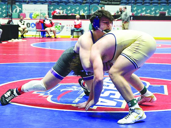 220-pound runner-up Dylan Galloway