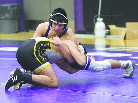 132-pound area runner-up Gaspar Perez