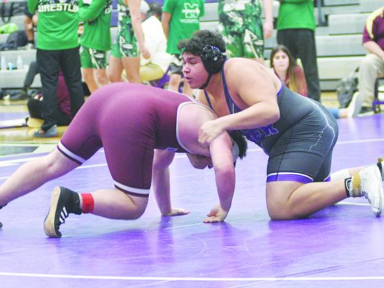 Heavyweight area champion Tony Olea