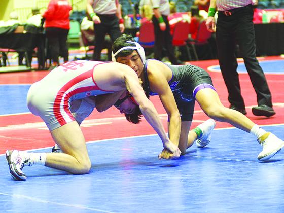120-pound fifth-place finisher Walter Lopez