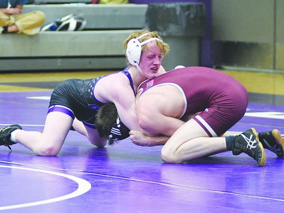 126-pound area champion Kellen Watts