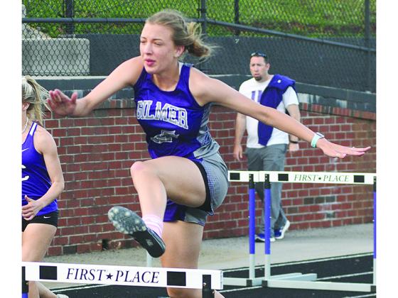Emily Hancock is one of five GHS athletes to qualify for this week's state track meet.