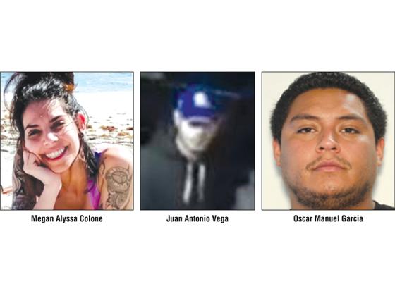 Megan Alyssa Colone, Juan Antonio Vega, Oscar Manuel Garcia