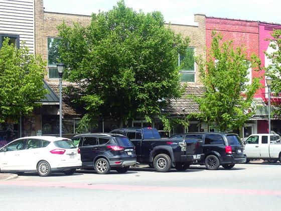 The possibility of reducing or eliminating parking spaces in front of businesses on the downtown roundabout is among the project concepts being discussed by the Ellijay City Council.
