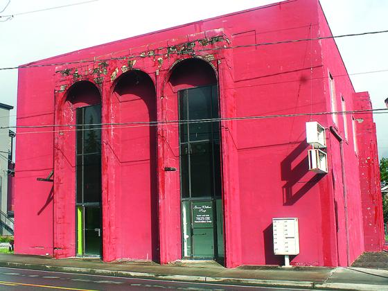 The big red building at 45 South Main Street could soon be demolished to make way for a new structure featuring a mix of residential and commercial space.