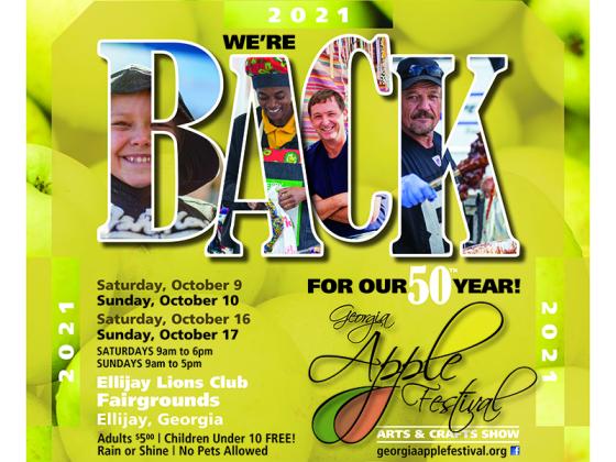 The Georgia Apple Festival is back for its 50th year! 