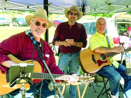Entertainers scheduled for the upcoming Dancing Goats FolkFest include The Buckskin Sheriff Band, above, as well as storyteller Chuck Reece, below left, and the music of Rowdy Yates, below right.
