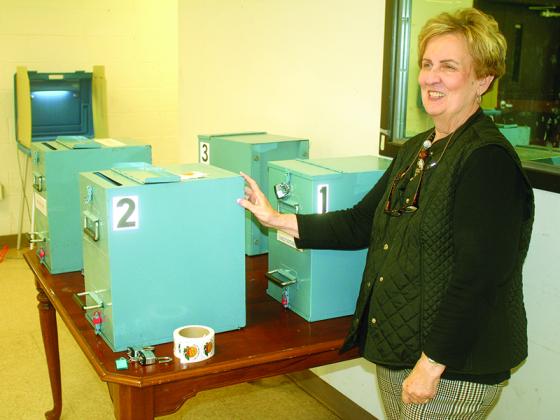 Sandra Sales, elections superintendent for the City of Ellijay.