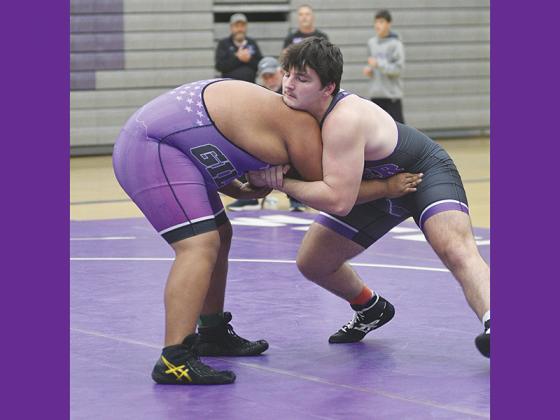 Gilmer High senior Dylan Galloway is one of four state finalists returning on this year’s wrestling team.