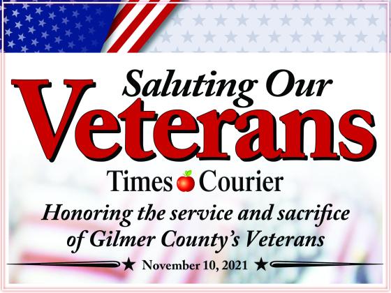 Saluting our Gilmer County Veterans