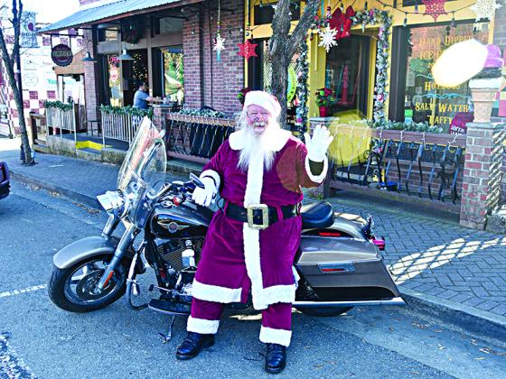 Santa (Joseph Sevcech), of Ellijay.