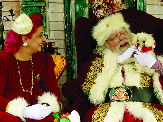 Mr. and Mrs. Semper Fi Santa will be on hand for photos at the Gilmer Animal Shelter’s upcoming Christmas open house.