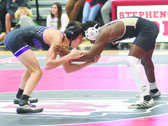 Carson Farist 113 pounds Area champion and sectional runner-up