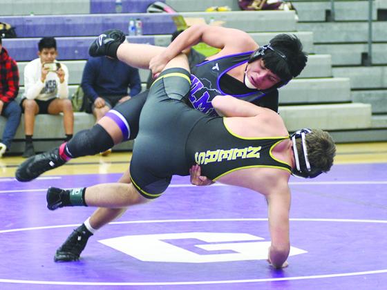 Diego Jacinto 160 pounds Area champion and 3rd at sectionals