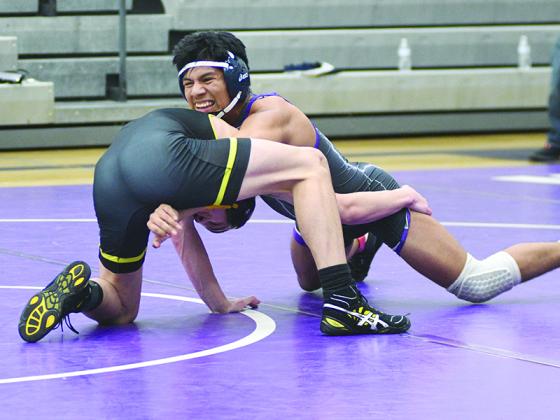 Frisly Ambrosio 145 pounds Area champion and 6th at sectionals