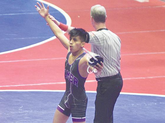 106-pound state champion Juan Rafael
