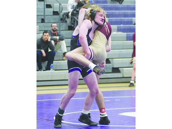Kellen Watts 132 pounds 3rd at area, 1-2 record at sectionals