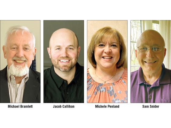 Michael Bramlett, Jacob Callihan, Michele Penland, Sam Snider