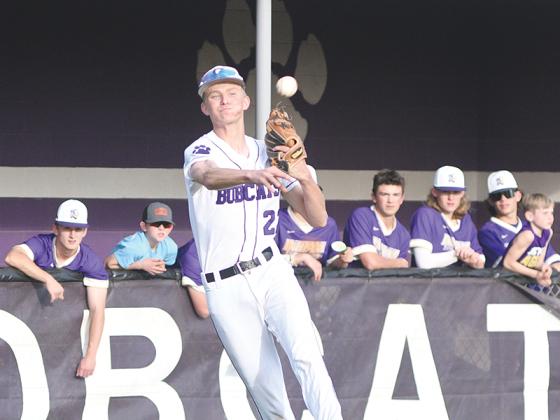 Gilmer High’s Carter Jones is a rising senior and has had a productive summer defensively and at the plate for the Bobcats. 