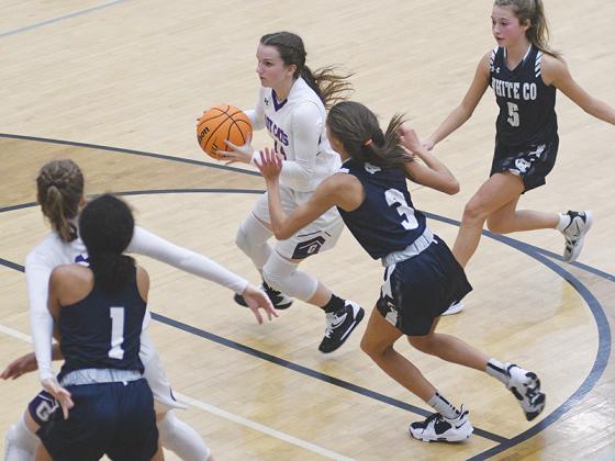 Charley Poteet is one of Gilmer High’s rising seniors who will help lead the Lady Cats next season.