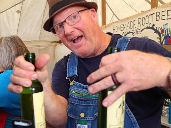 Chris Morris at Apple Festival